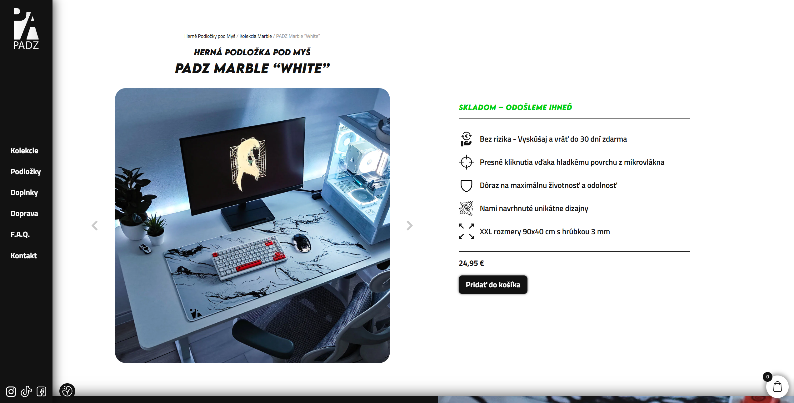 Screenshot e-shopu 1